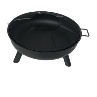 29.5inch fire pit with half mesh cover WF-295CO