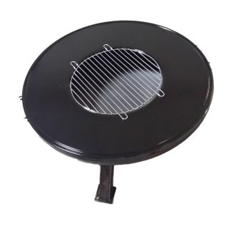 31.5inch fire pit with steel cover and cooking grid WF-800GLG