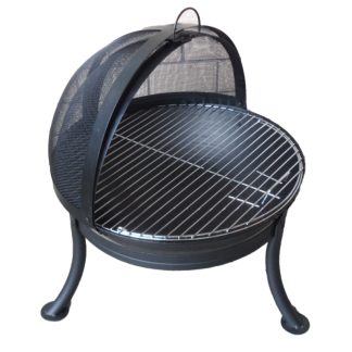 Cast iron fire pit