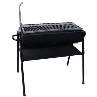 Half barrel grill WW-7940