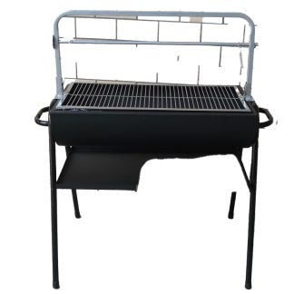 Half barrel grill WW-8950