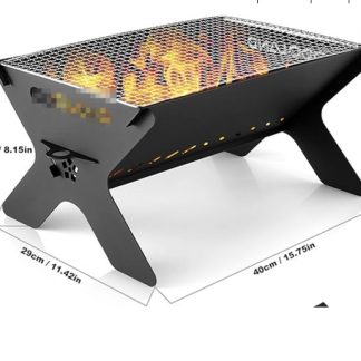 Large Fire PIT Portable Campable Foldable Firewoo BBQ Grill WX-4029