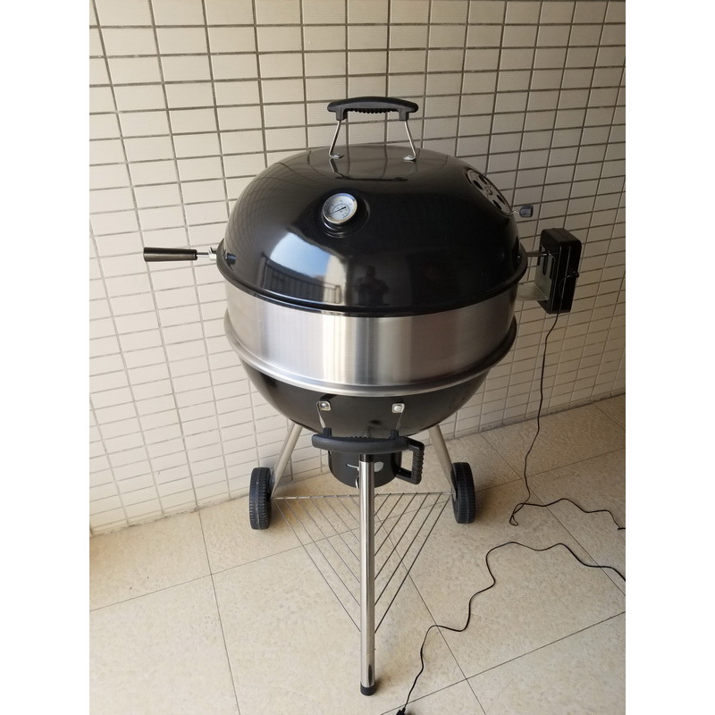 22.5inch Kettle grill with Pizza ring set