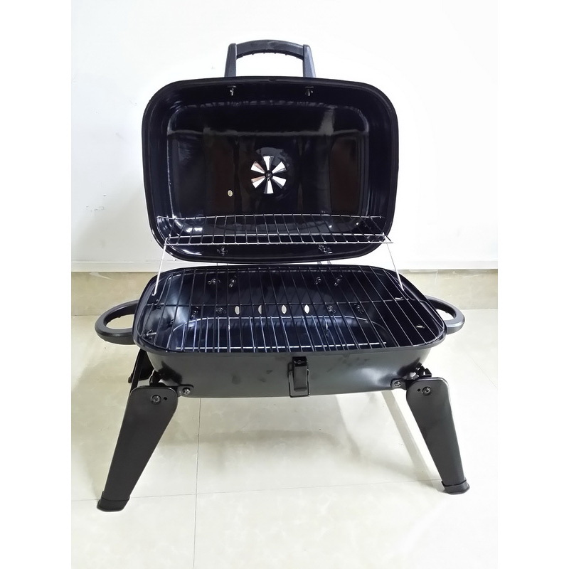 Black enamel grill