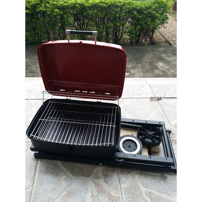 Portable hamberger grill