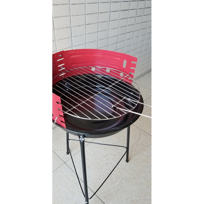 Steel charcoal grill