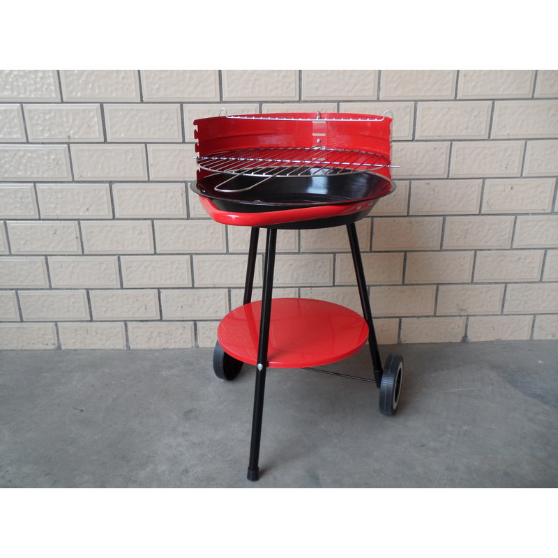 Black enamel grill