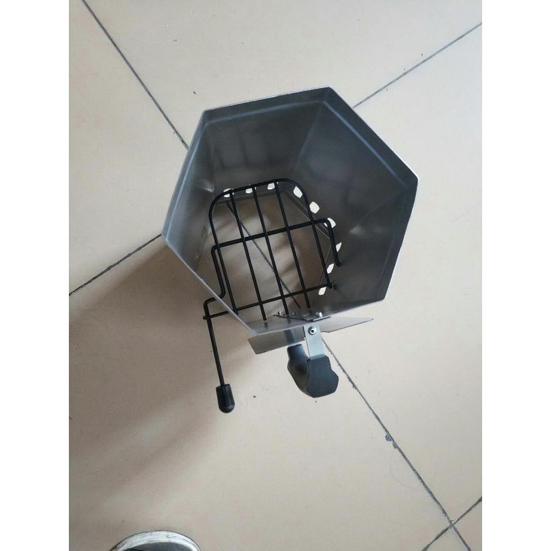 zinc plated round grill