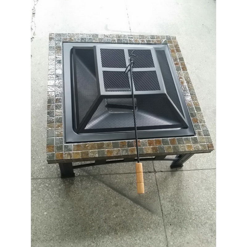 2 in one fire pit table grill