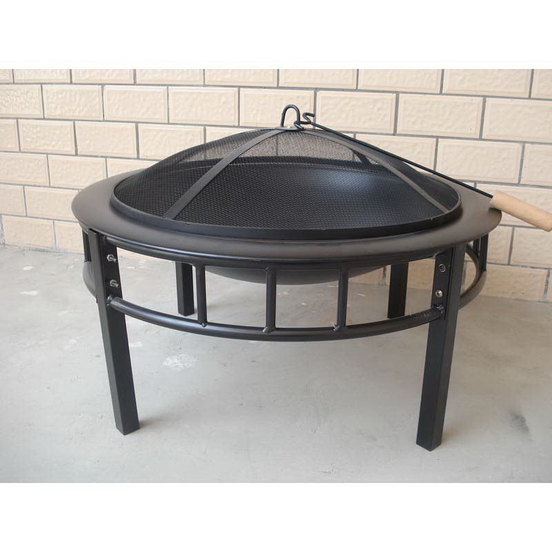 Iron fire pit