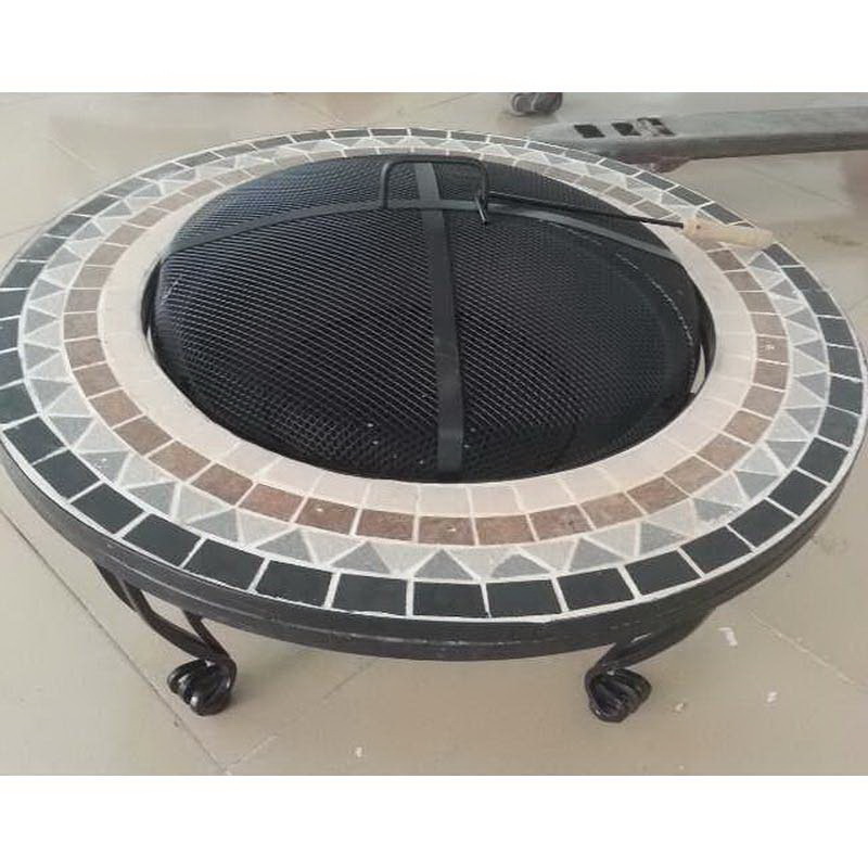 34inch fire pit with stone table