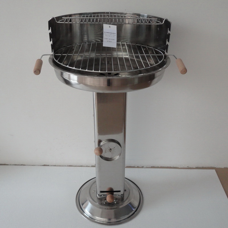 17inch stainless steel round grill