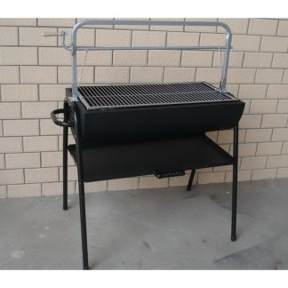 Half barrel grill WW-5034