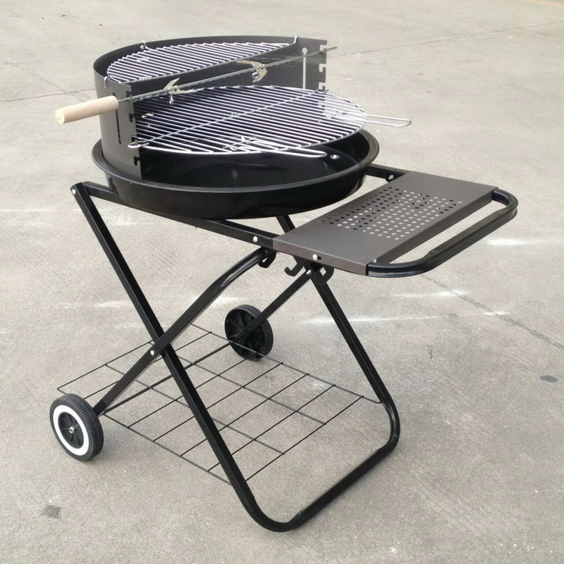 18 Zoll runder Klappgrill